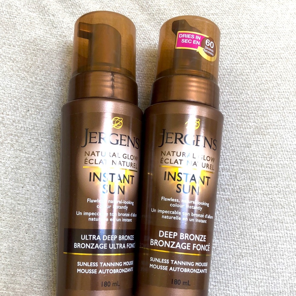 Jergens Instant sun - Set of 2 Tanning Mousse
